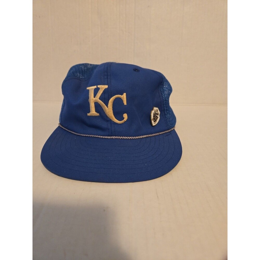 Vintage Kansas City Royals Hat Snapback Hat With 25th Anniversary Pin